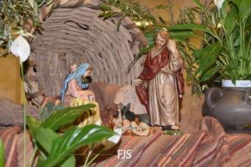 El Roque Azucarero luce nacimiento y árbol de Navidad/Francisco Javier Santana.